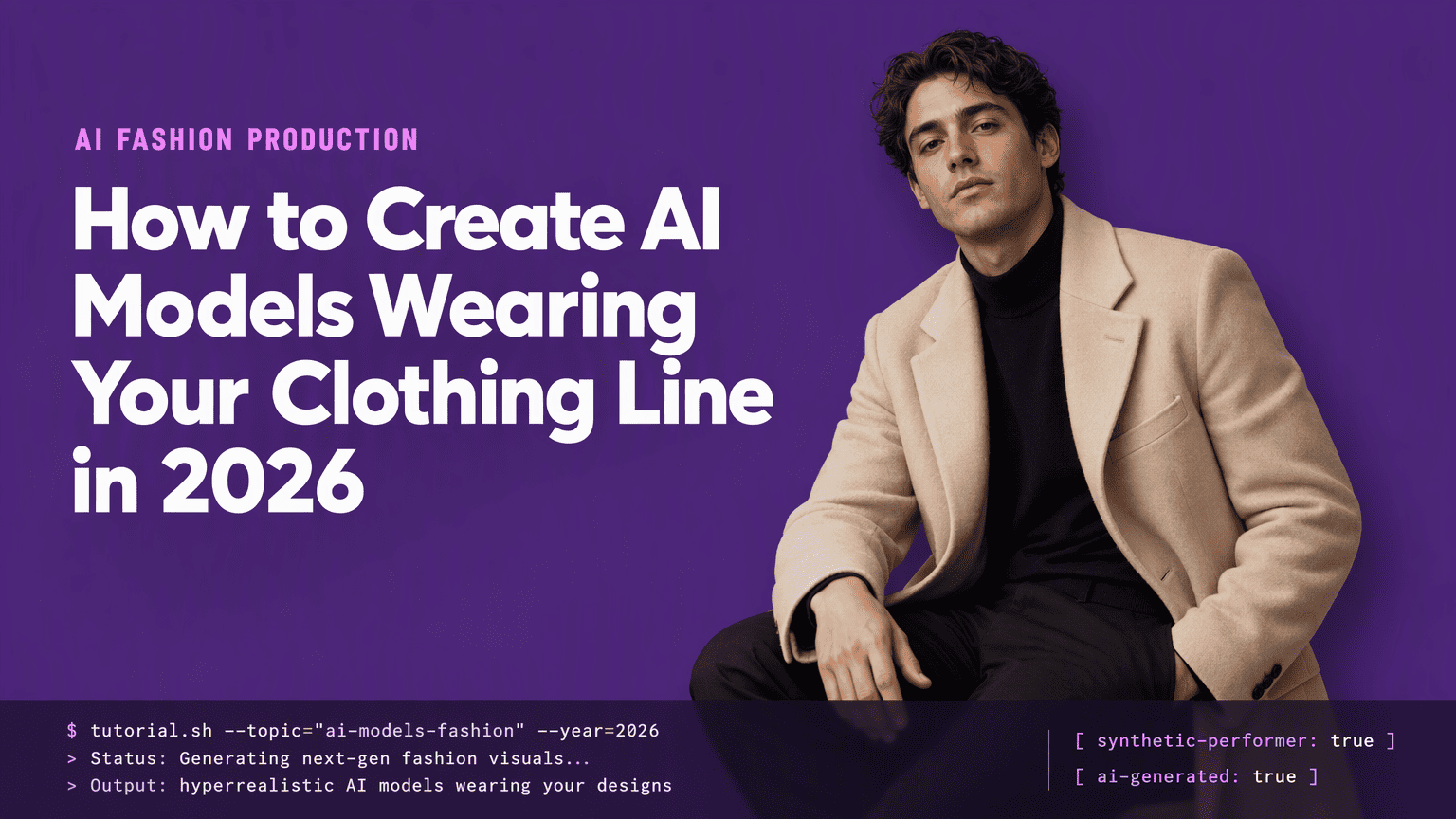 How to Create AI Models Wearing Your Clothing Line in 2026