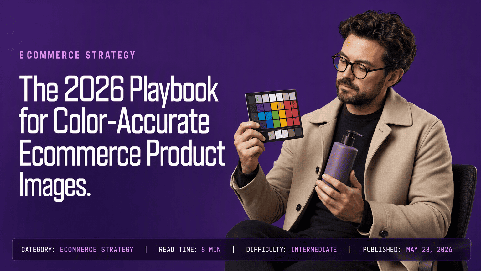 The 2026 Playbook for Color-Accurate Ecommerce Product Images