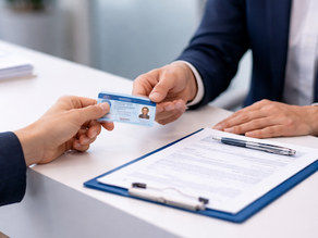 Identity verification and documentation process representing documents for unclaimed money claim Australia