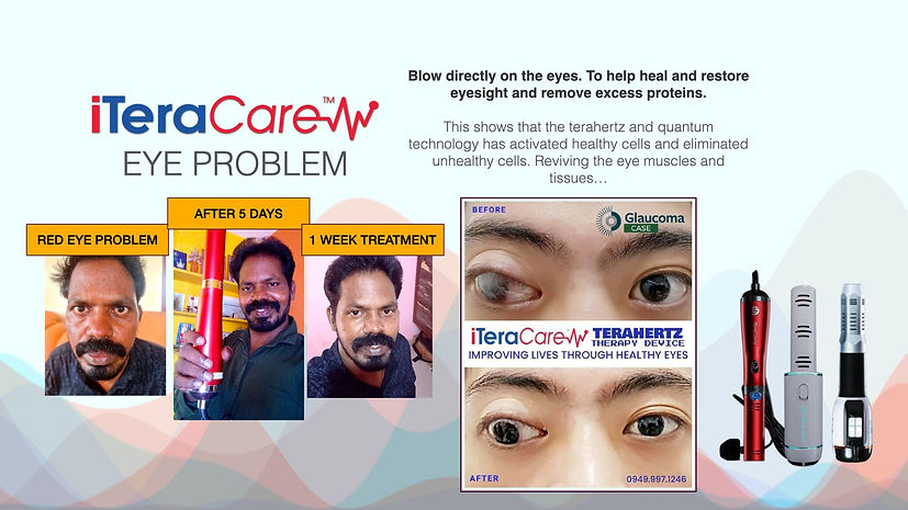 The iTeraCare wand can help with improving health issues