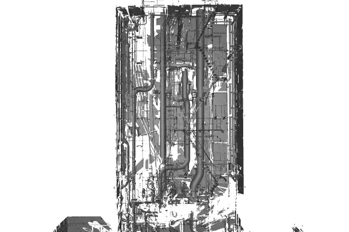 artec ray piping 3d scan