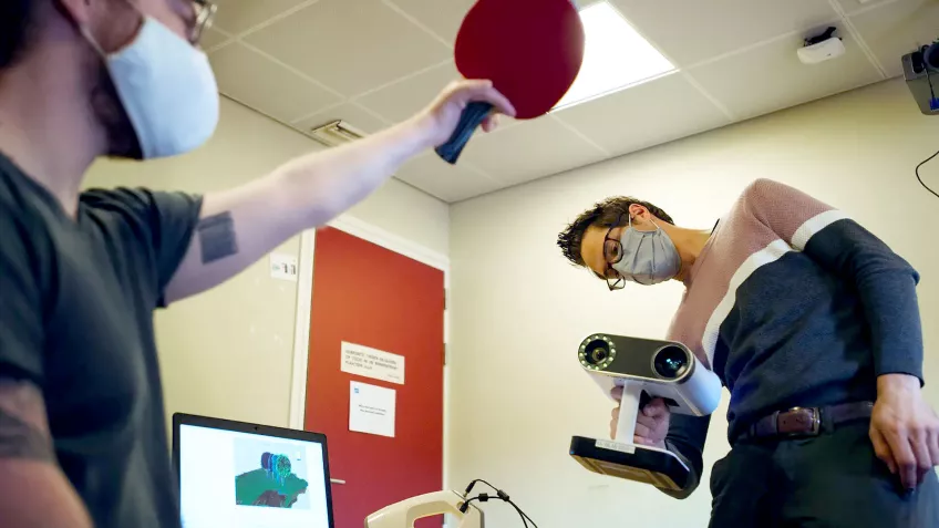 Artec LEO 3D Scanner prosthetics