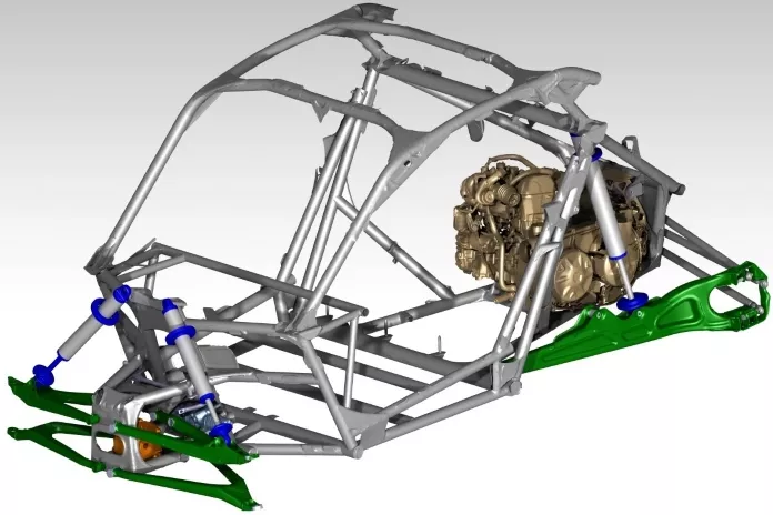 2-Seat Can Am X3 chassis