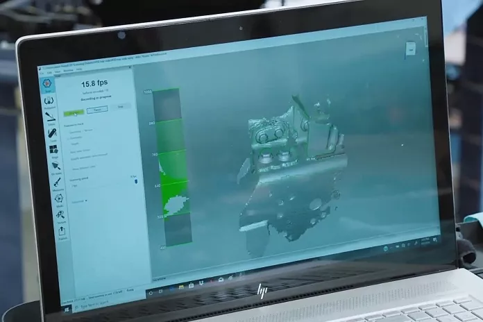 artec studio 3d scan truck