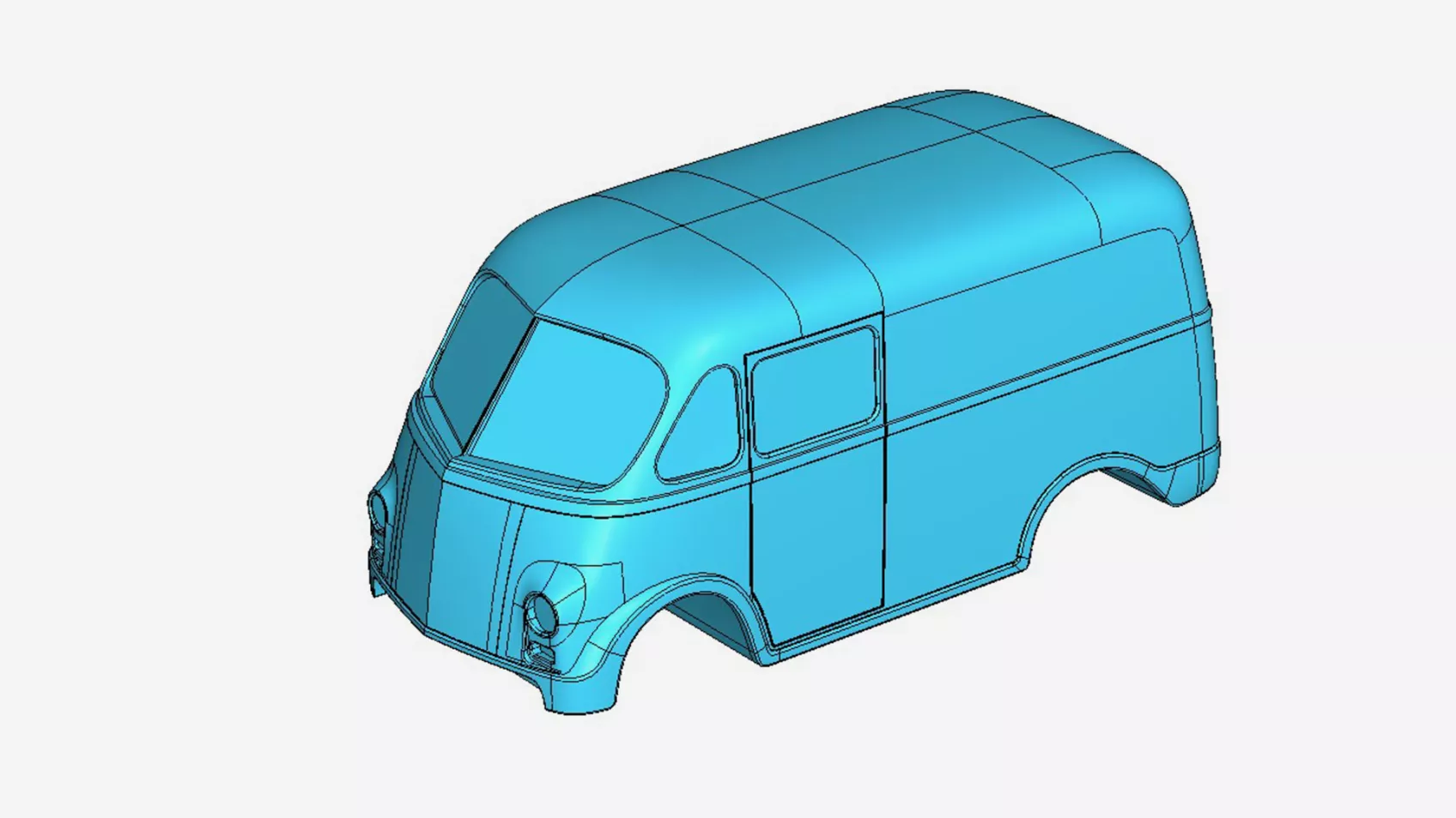 new van body design