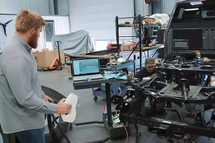 3D Scan Ford F450