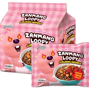 Paldo Zanmang Loppy Spicy 4x120g