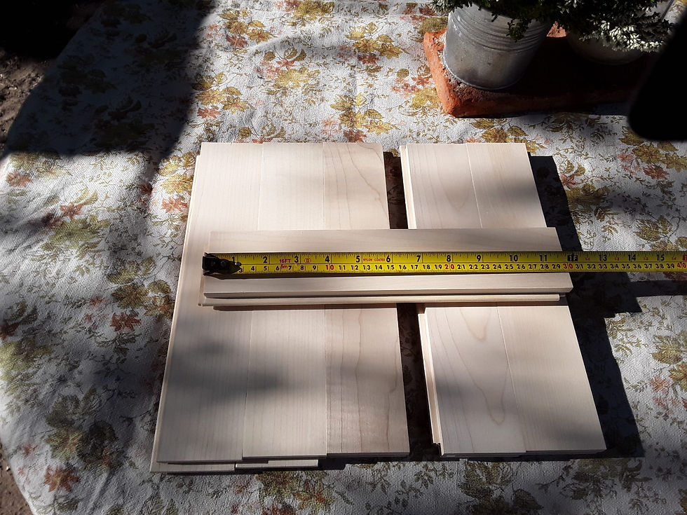 Thumbnail: New sycamore parquet flooring