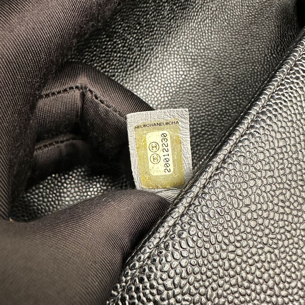 Thumbnail: Chanel Caviar Quilted Medium Boy Flap Black