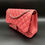 Thumbnail: Chanel Lambskin Quilted Jumbo Double Flap Pink GHW