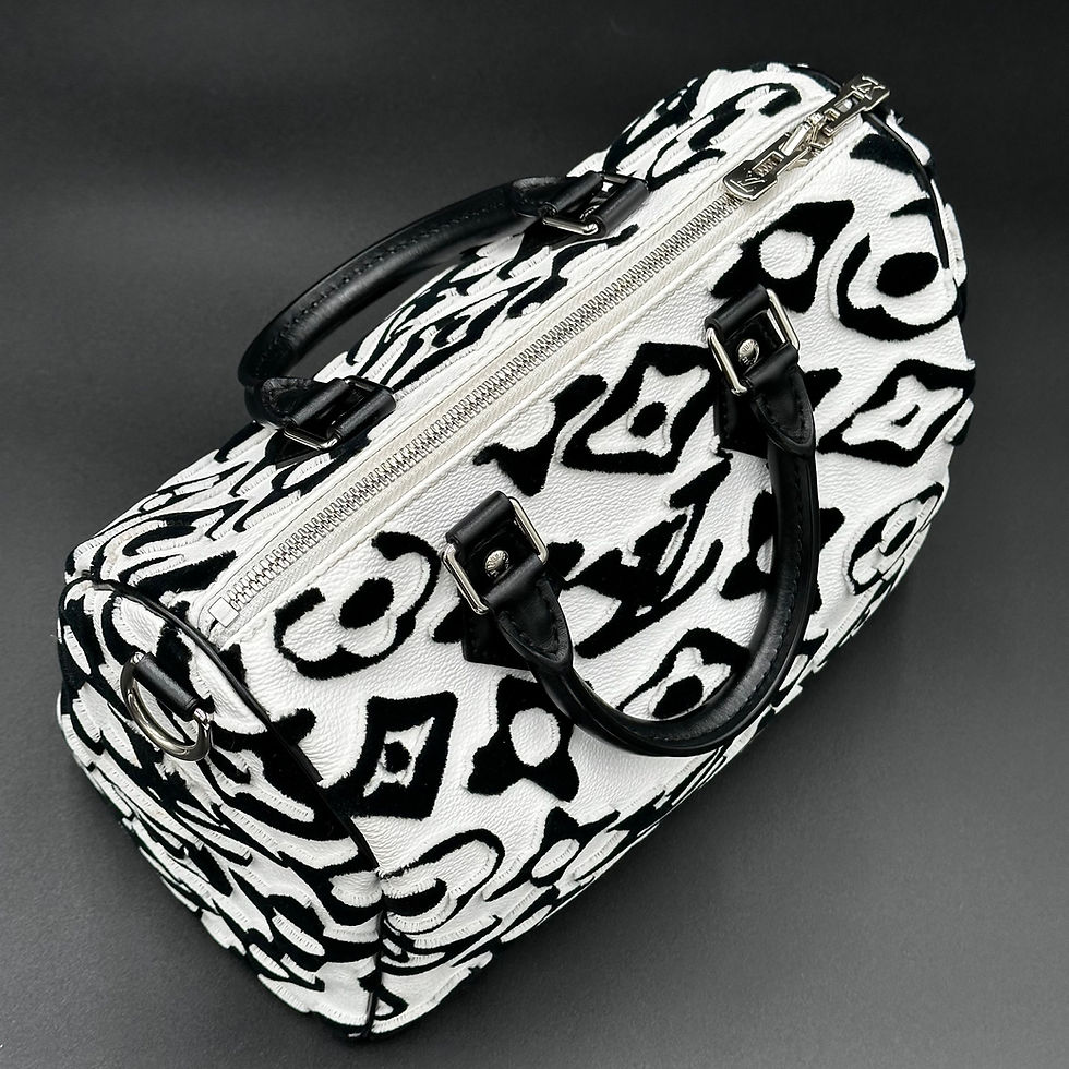 Thumbnail: Louis Vuitton Speedy Bandouliere Urs Fischer 25