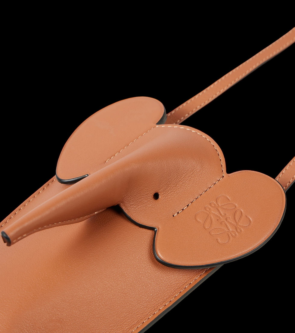 Thumbnail: Elephant Pocket leather crossbody bag