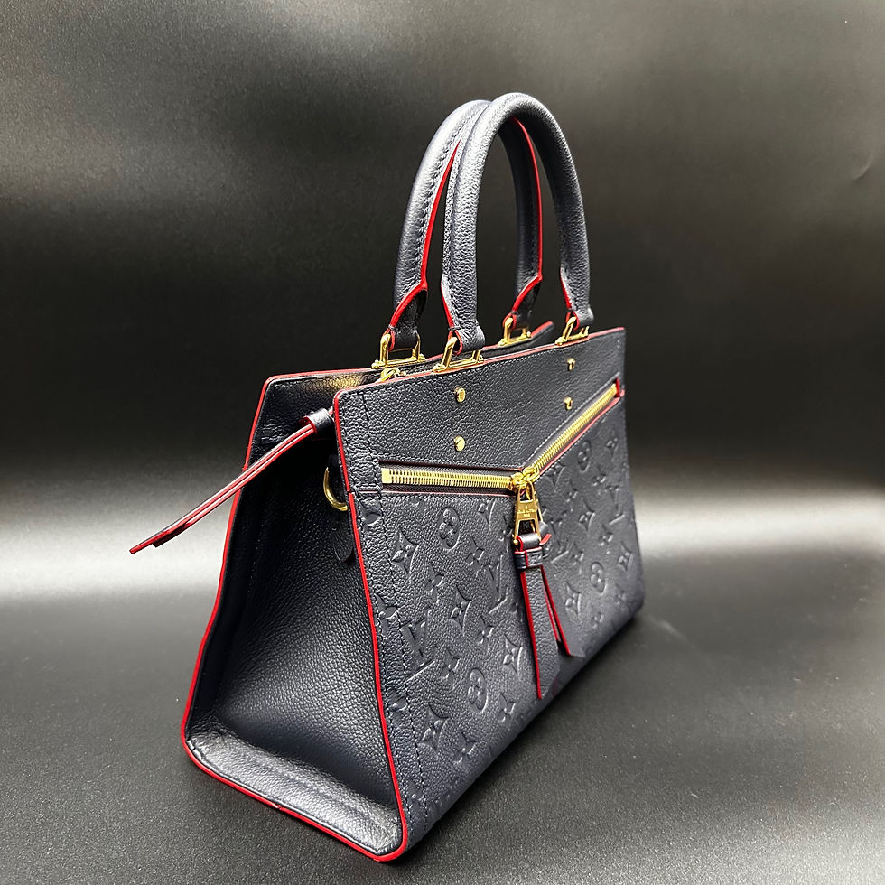 Thumbnail: Empreinte Sully MM Marine Rouge