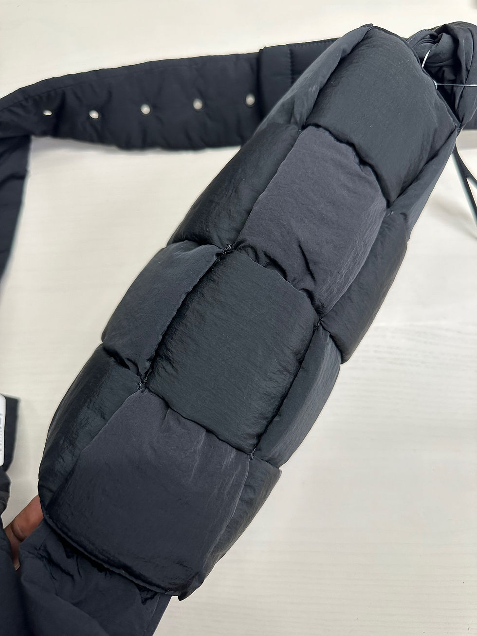 Thumbnail: BOTTEGA VENETA  Nylon Intrecciato Padded Tech Cassette Bag