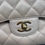 Thumbnail: Chanel Caviar Quilted Jumbo Double Flap Creme