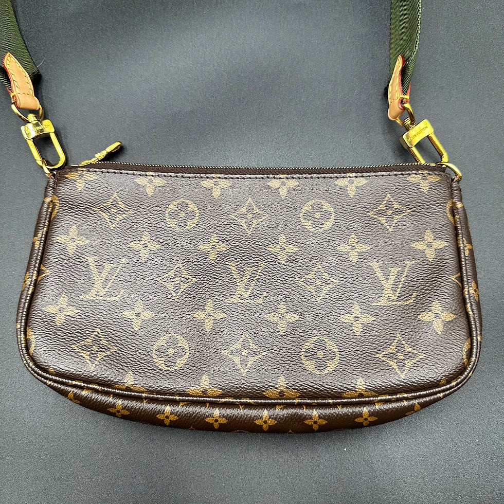 Thumbnail: Louis Vuitton Monogram Multi Pochette Accessories - Olive Khaki