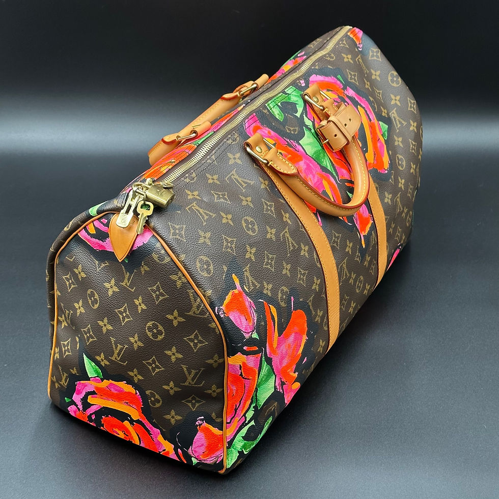 Thumbnail: Louis Vuitton Keepall 45 Monogram Roses