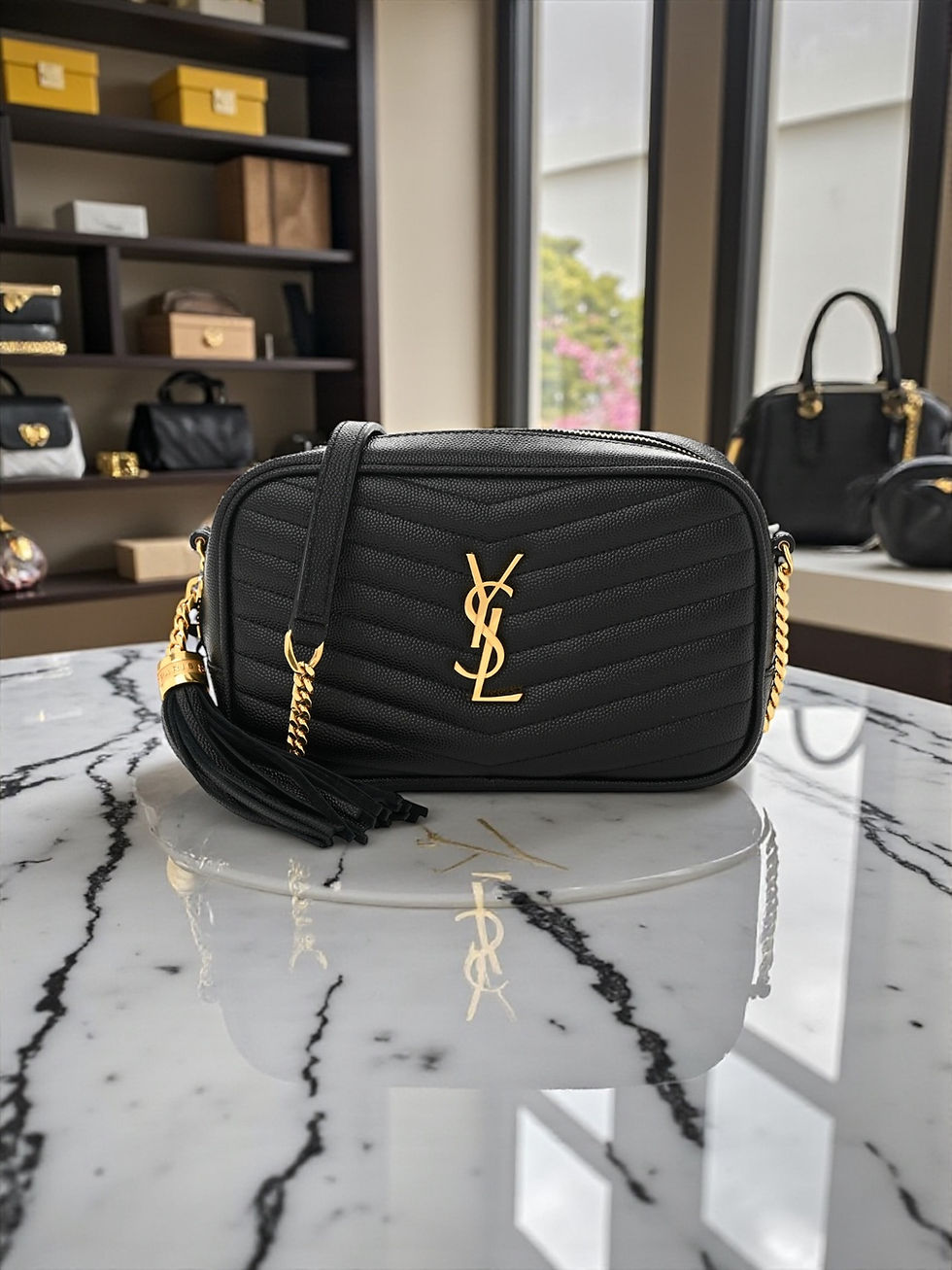 Saint Laurent Mini Lou Camera Bag
