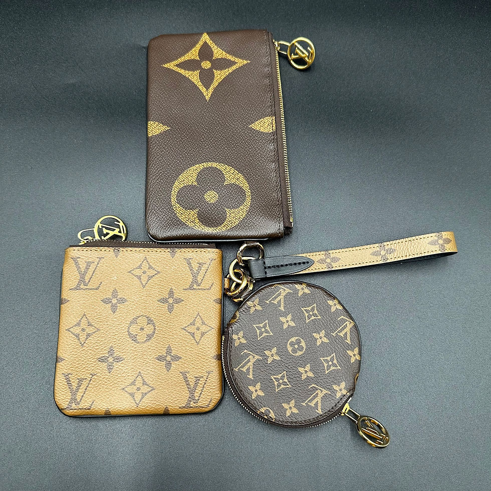 Thumbnail: Louis Vuitton Reverse Monogram Giant Trio Pouch