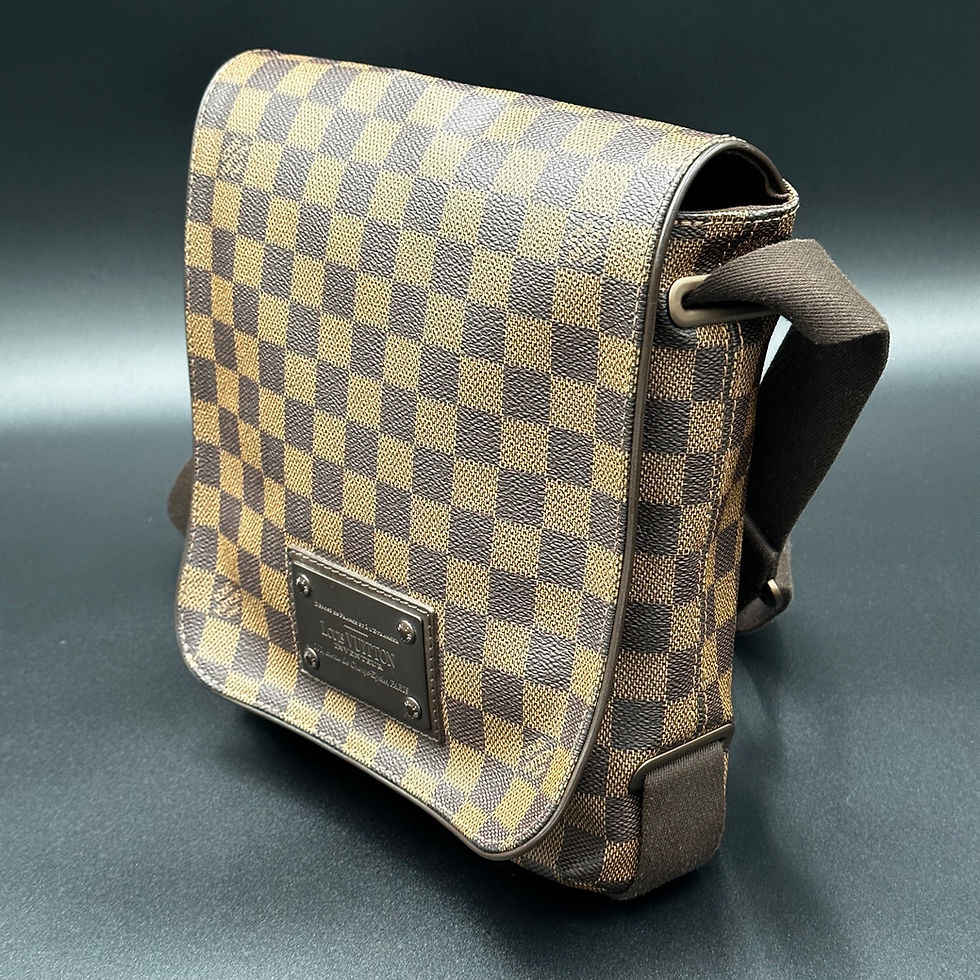 Thumbnail: Louis Vuitton Brooklyn Handbag Damier Ebene PM