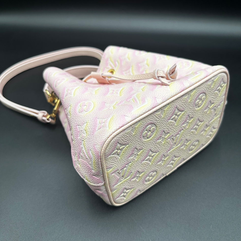 Thumbnail: Louis Vuitton Empreinte Neo Noe BB Summer Stardust Shoulder Bag Pink