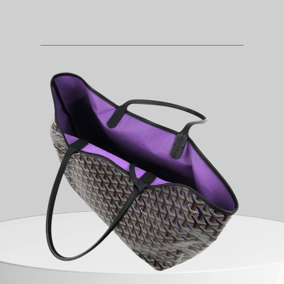 Thumbnail: Goyard St Louis Claire Voie PM black/Purple