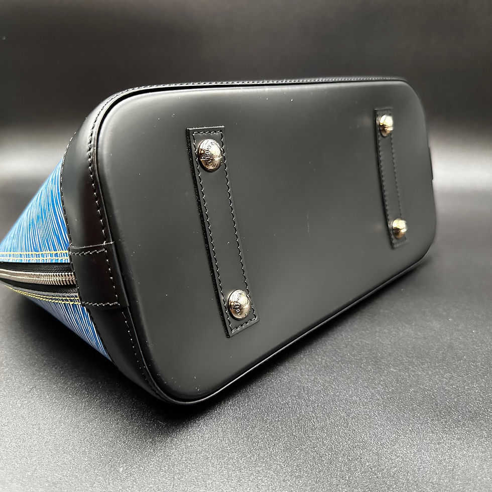 Thumbnail: Louis Vuitton Epi Alma PM Denim Light