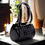 Thumbnail: Chanel Choco Bar Barrel shoulder bag