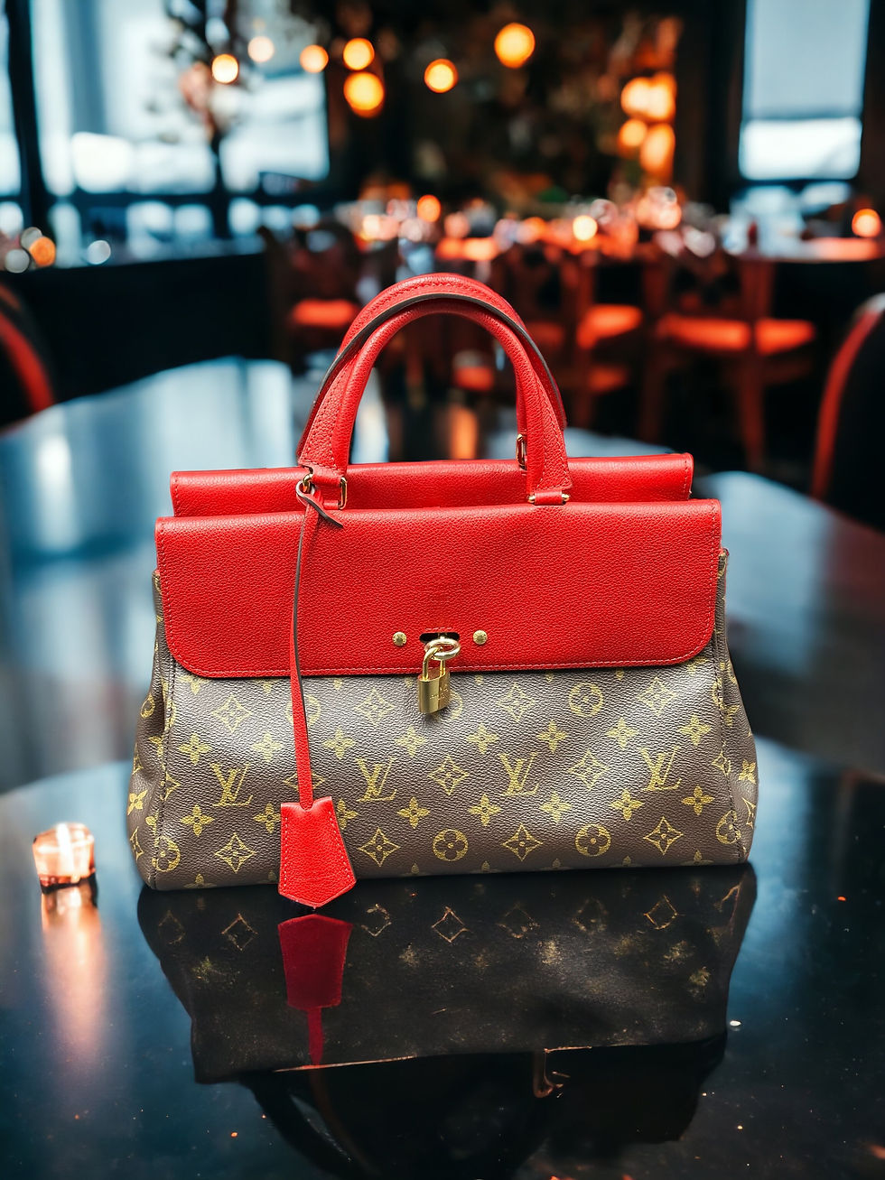 Louis Vuitton Venus Monogram Canvas 2way Shoulder Handbag