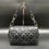 Thumbnail: Christian Dior Medium Black Delices Cannage Lambskin Flap Bag