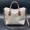 Thumbnail: Gucci Signature Fold Over Tote GG Coated Canvas Medium