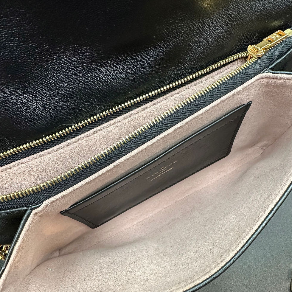 Thumbnail: Louis Vuitton Coussin Pochette Black WOC