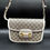 Thumbnail: Gucci GG Supreme Monogram Calfskin Horsebit 1955 Shoulder Bag White
