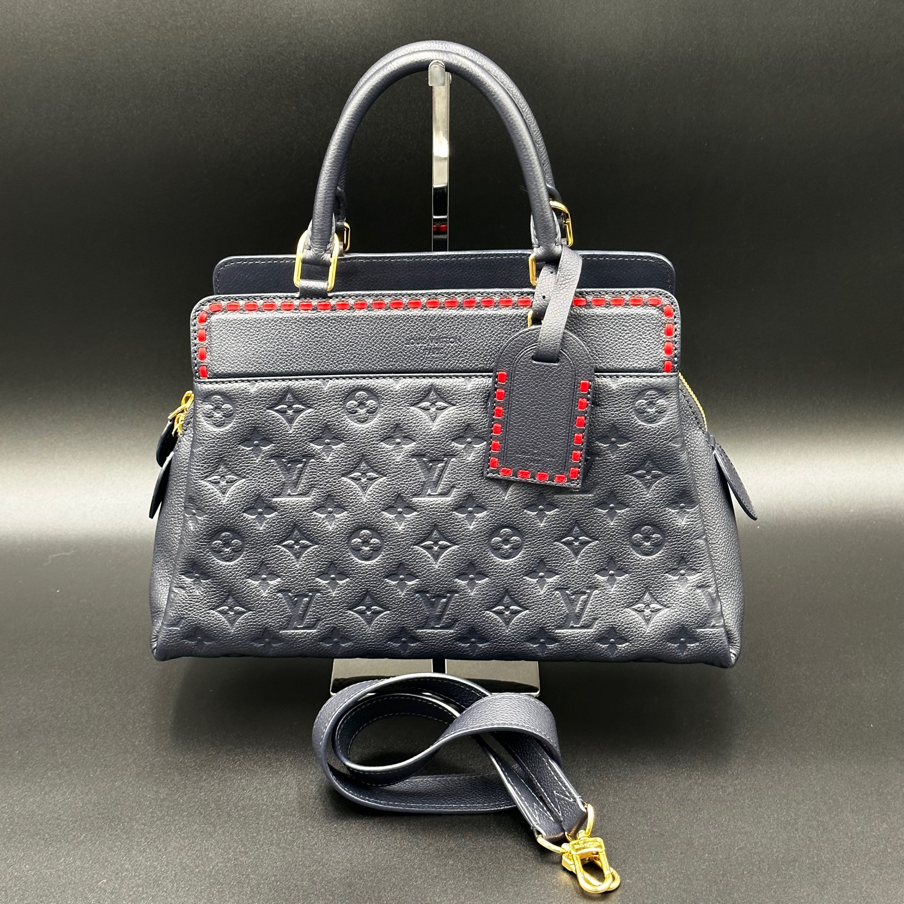 Louis Vuitton Vosges MM in Marine Rouge