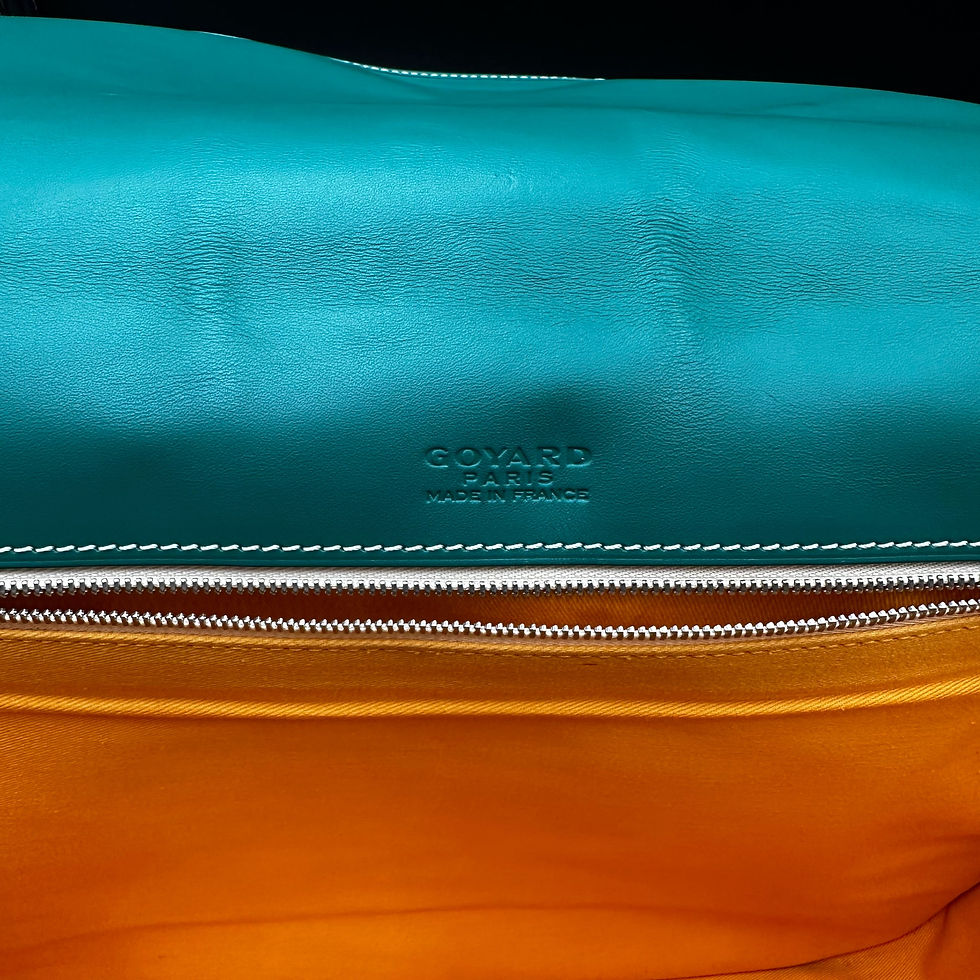 Thumbnail: Goyard Green Goyardine Canvas Belvedere GM Saddle Bag