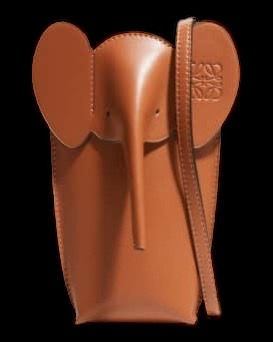 Thumbnail: Elephant Pocket leather crossbody bag