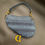 Thumbnail: Christian Dior Denim Oblique Saddle Hand Bag