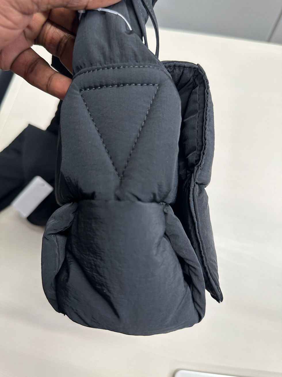 Thumbnail: BOTTEGA VENETA  Nylon Intrecciato Padded Tech Cassette Bag