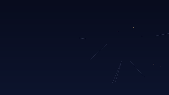 Dark blue image with multiple lines and dots placed throughout.