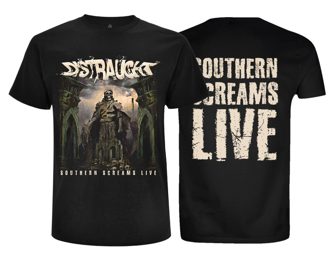 Camiseta álbum "Southern Screams Live"