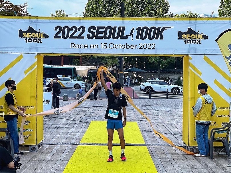 서울100k 곤텍스 후원 선수 50km 남여 우승 content media