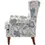 Thumbnail: Abizer Linen Wing Back Armchair with Solid Wood Legs By Charlton Home®