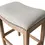 Thumbnail: Maven Lane Adrien Backless Saddle Kitchen Stool with Fabric Upholstery By Maven