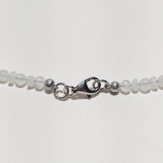 Thumbnail: "Moonlit Waves" Labradorite and Moonstone Necklace