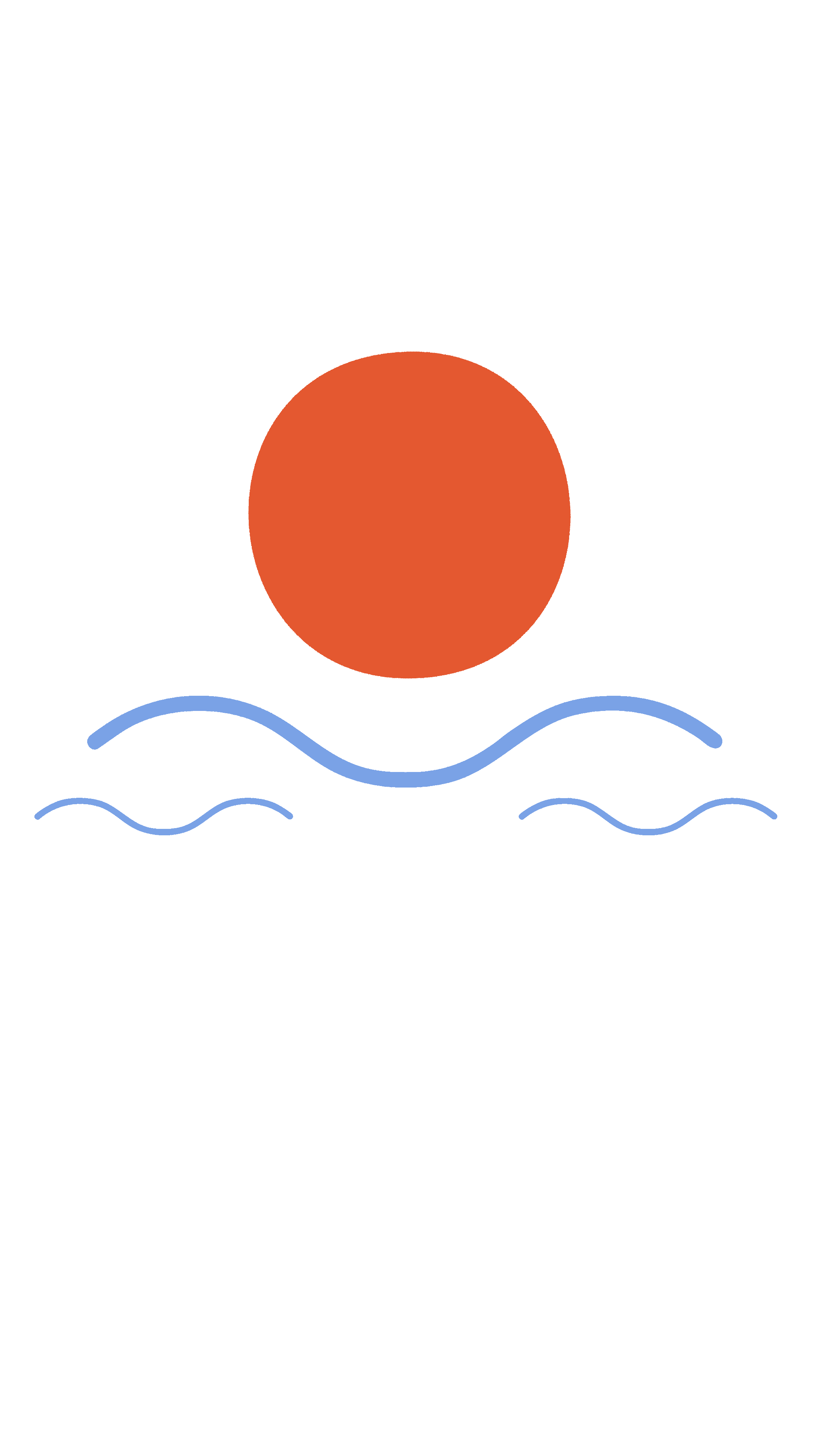les vagues et le soleil et les étoiles.gif