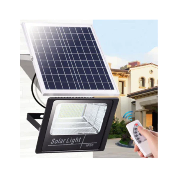 Foco Solar LED 200W Mando + Panel Solar IP66