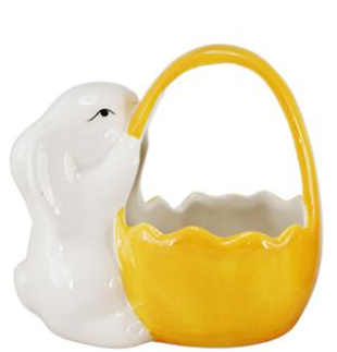 LAPIN PANIER - COQUILLE JAUNE