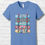 Thumbnail: Heather Columbia Blue T-shirt Front View