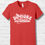 Thumbnail: Heather Red T-shirt Front View
