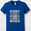 Thumbnail: True Royal T-shirt Front View